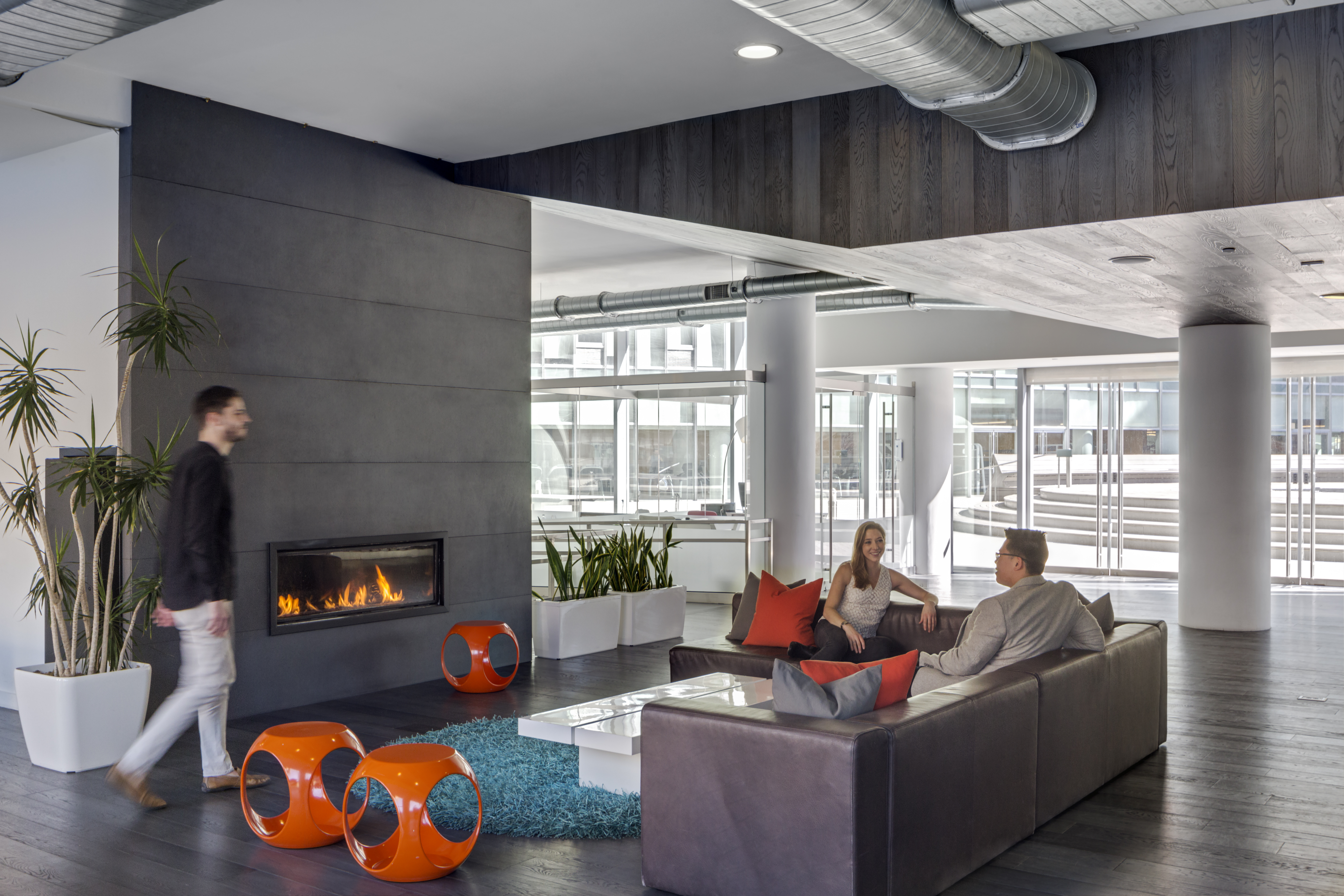 Resident Lounges & Workspace